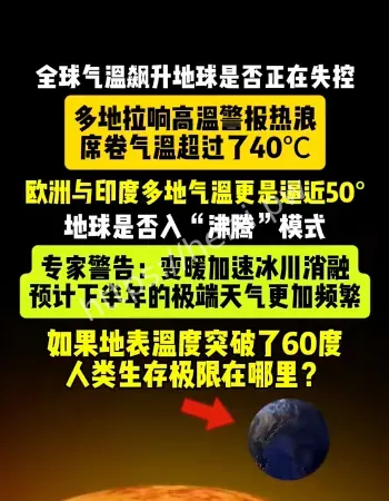 地球正在发烧